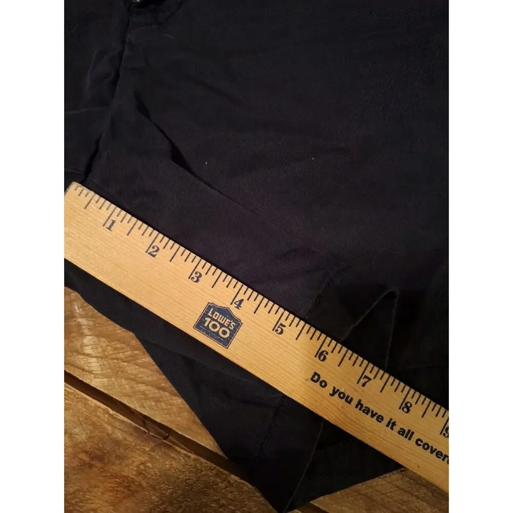 Uniqlo Cargo Shorts Mens M 30-33 Navy Waist Drawstring